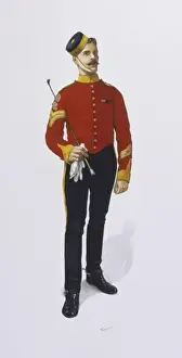 British Military Uniform Drucke: Corporal - 3rd Dragoon Guards