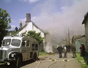 Zuhause in Feuer steht, Exminster, Devon