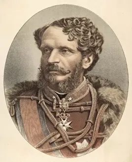 Hungarian Statesman Drucke: Count Gyula Andrassy