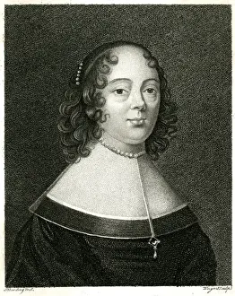 Historical Female Figures UK Drucke: Countess of Derby