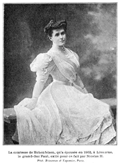 Russian Historical Figures Drucke: The Countess of Hohenfelsen