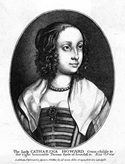 Catherine Howard Portrait Drucke: Countess of Newbirgh - 2
