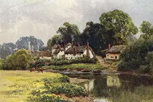Devon Countryside Images Drucke: Countess Weir - on Exe
