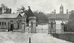 Krankenhaus im County Lunatic Asyl in Colney Hatch, Mittelelglasland