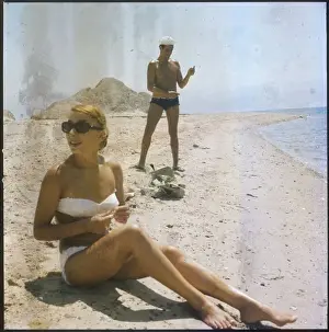 Paar am Strand