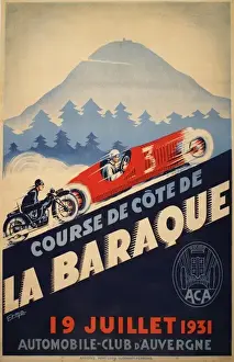 Vintage Cycling Photos Drucke: Course de Cote de la Barque