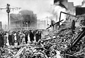 Köln nach dem Blitz im Zweiten Weltkrieg 1940