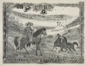 Wild West Art Drucke: Cowboy