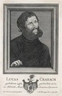 16th Century Art History Drucke: Cranach / Bernigeroth
