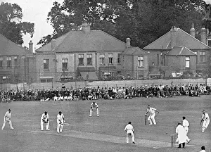 Surrey Drucke: Krikett am Blackheath