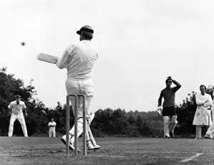 Historical Sport Images Drucke: Cricket Match