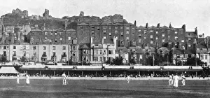 Kricketspiel in Hastings 1901