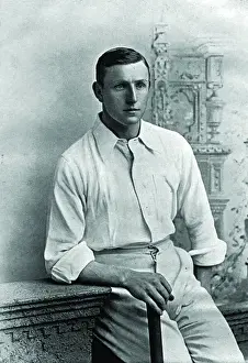 Cricket History Drucke: Cricketer, A. O. Jones