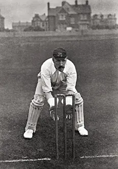Lancashire Cricketer Drucke: Cricketer, C. Smith