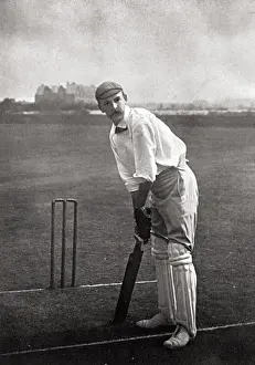 Cricket Player Portrait Drucke: Cricketer, Crosfield