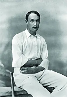 Old English Cricketers Drucke: Cricketer, Hill