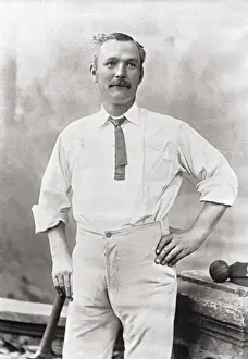 Vintage Cricket Pictures Drucke: Cricketer, Humphreys