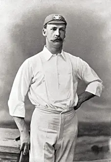 Early 20th Century Sport Drucke: Cricketer, Key