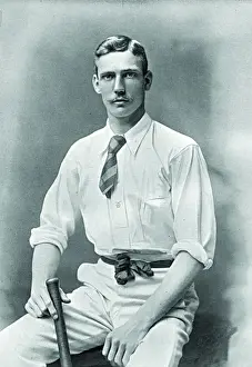 Vintage Sport Photography Collection Drucke: Cricketer, Kitkat