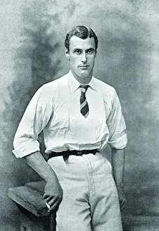 Vintage Cricket Players Drucke: Cricketer, Lacey