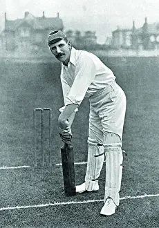 Old Sport Photographs Drucke: Cricketer, Tindall