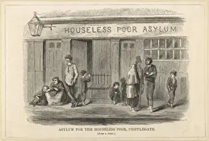 Old London Hospitals Drucke: Cripplegate Asylum