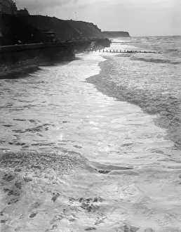 Seaside Resorts In England Drucke: Cromer by Moonlight