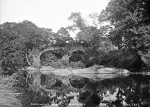 Early 1900s Irish Landscape Photography Drucke: Cromwells Bridge, Glengarriff