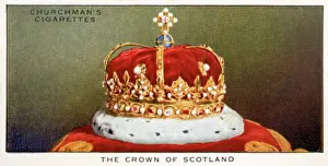 Drucke von Die Krone Schottlands wurde zuletzt bei der Krönung von Karl II. am 15 Edinburgh Drucke: Kronen von Schottland