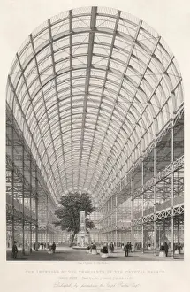 Central London Architecture Drucke: Crys Palace Transept