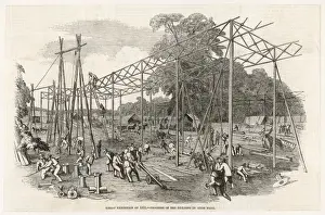 Victorian Engineering Feats Drucke: Crystal Palace Construct