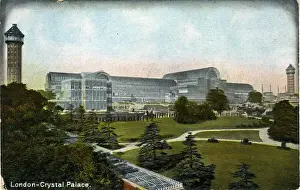 Schloss Drucke: Das Kristallpalast, Hyde-Park, London