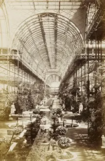 Crystal Palace Interior Drucke: Crystal Palace Interior