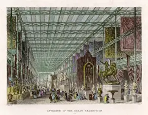 Crystal Palace Exhibition Drucke: Crystal Palace / Main