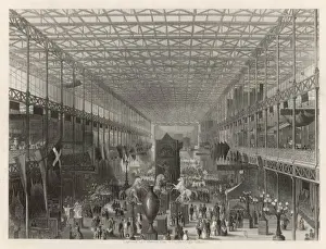 Victorian Engineering Marvels Drucke: Crystal Palace Nave
