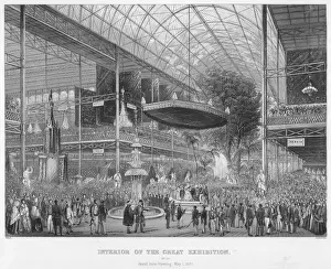 Crystal Palace History Drucke: Crystal Palace Opens / Cha