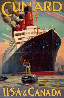 Kunstpostering von Cunard