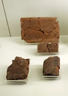 Pergamon Museum Berlin Drucke: Cuneiform writing