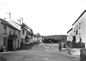 County Antrim Photography Drucke: Cushendun from the Bridge