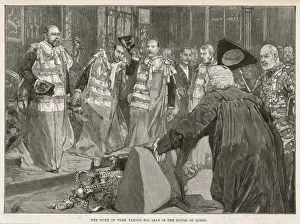 British Monarchy Heritage Drucke: Customs / House of Lords