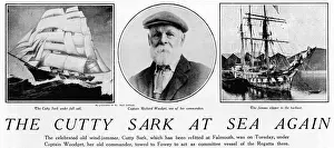 Kutty Sark im Jahr 1924