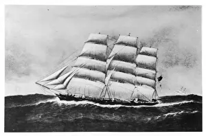 Die Cutty Sark überquert den Cimba