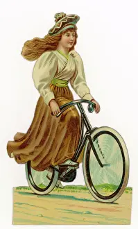 Vintage Cycling Images Drucke: Cycling Scrap