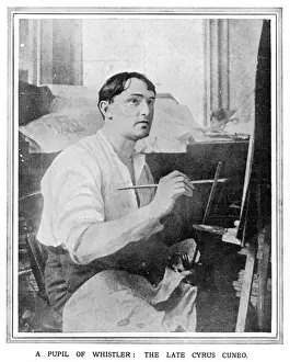 Drucke von Kurt Cyrus Knebel Cinco, Spezialkünstler des Illustrated London News gezeichnet Cyrus Cuneo Drucke: Kurz nach dem Tod seines Vaters wurde Cyrus von den Persern in Babylon aufgezogen und erhielt eine umfassende