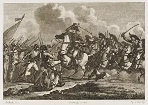 French Cavalry Charge Drucke: D haupoult at Eylau