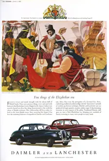 Daimler und Lanchester-Werbung