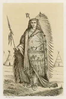 Native American Leader Drucke: Dakota Chief