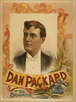 Early 20th Century Posters Drucke: Dan Packard in The boomer