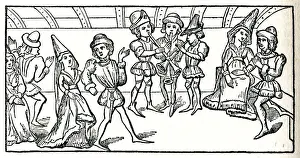 Historical Dance Performances Drucke: Dancing in feudal times