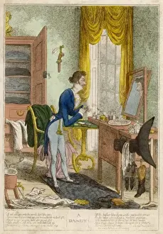 Regency Era Fashion Drucke: Dandy (Williams) 1818